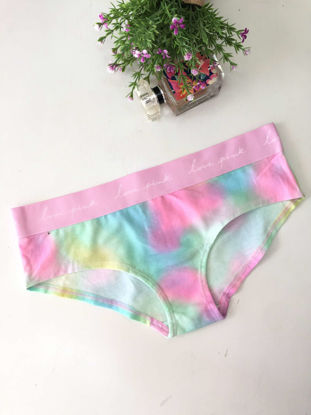 Imagen de PINK Panty Hipster Rosa Tie Dye M